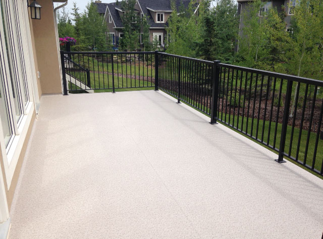 Vinyl decking